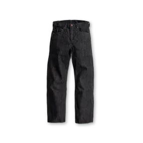 0105BK - Wide Black Denim -