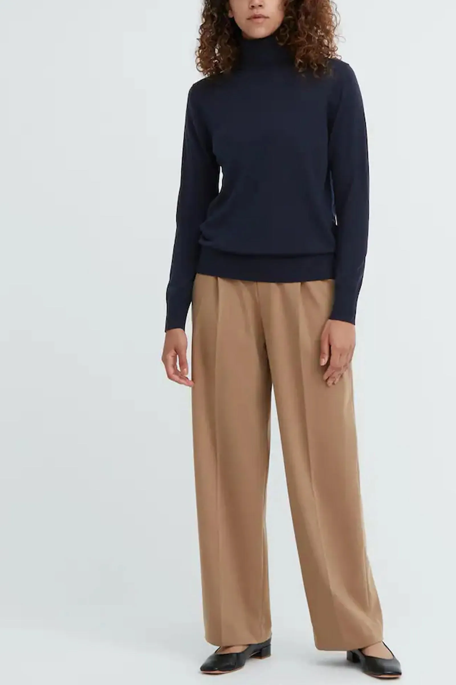 100% Extra Fine Merino Turtleneck Jumper