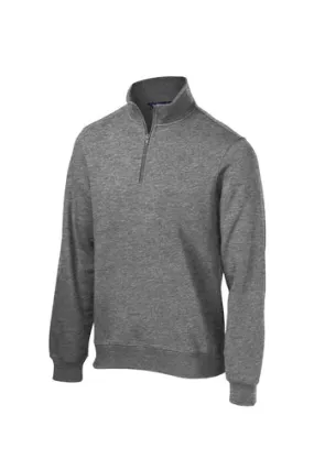 1/4 Sport-Tek Pullover Sweatshirt -Vintage Heather