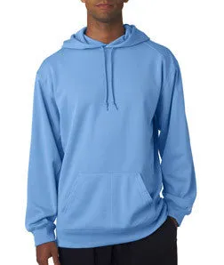 1454 Badger Adult BT5 Performance Fleece Poly Hoodie Columbia Blue