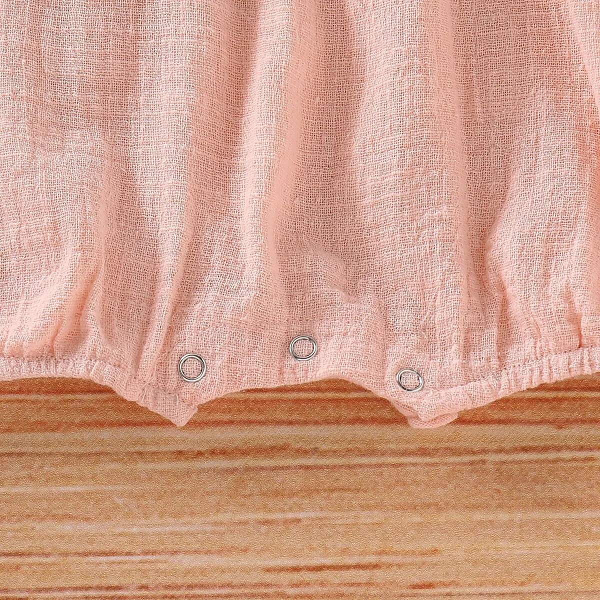 2Pcs Lace Sleeves Baby Girl Bodysuit with Headband