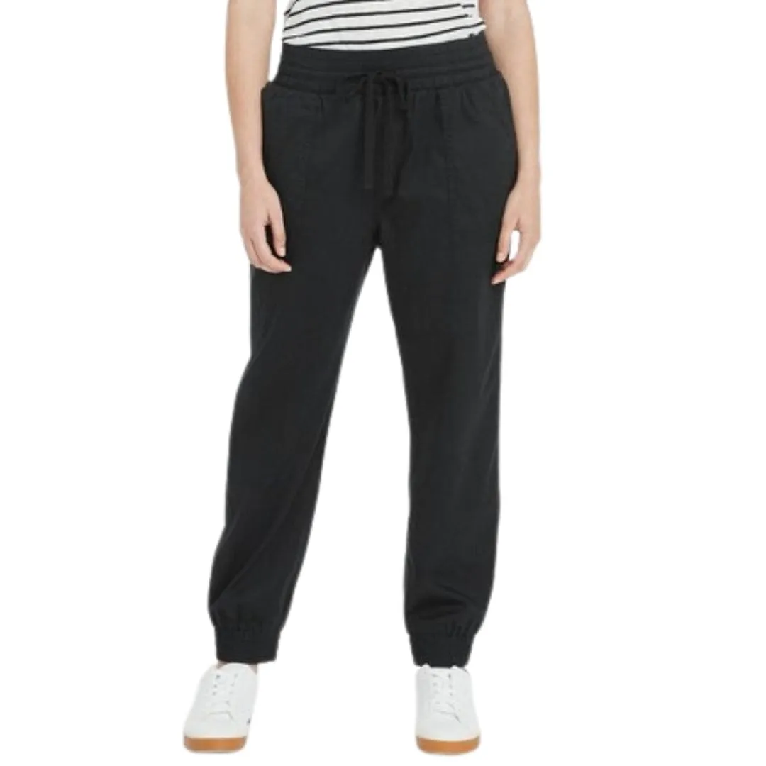 A NEW DAY - High-Rise Woven Ankle Sweatpant