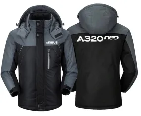 Airbus A320Neo Winter Coat - Water-Resistant, Snow & Wind Resistant with Utility Pocket