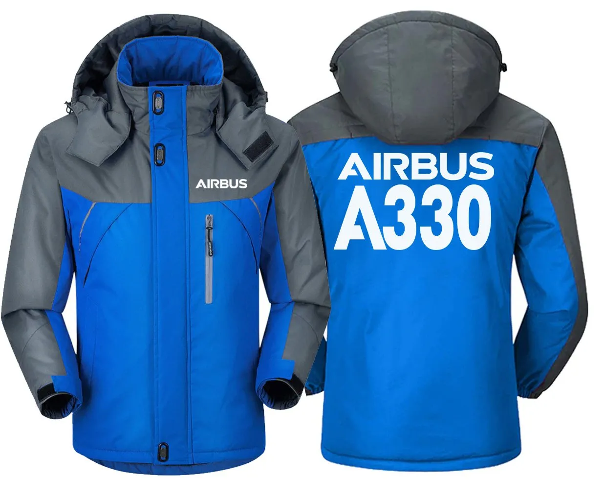 Airbus A330 Winter Coat - Slim Fit, Water-Resistant, Snow & Wind Resistant, MA-1 Pocket