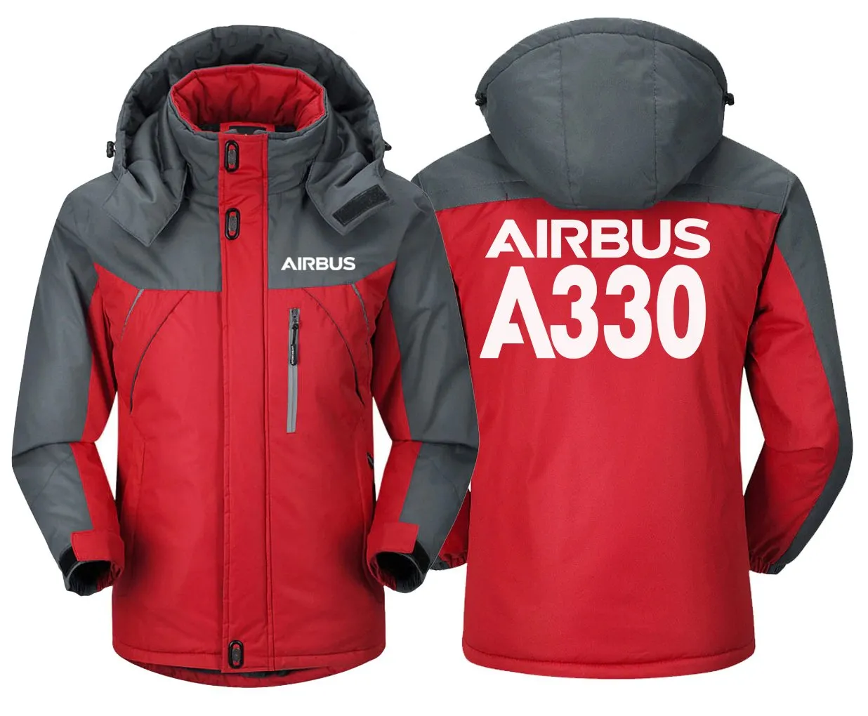 Airbus A330 Winter Coat - Slim Fit, Water-Resistant, Snow & Wind Resistant, MA-1 Pocket