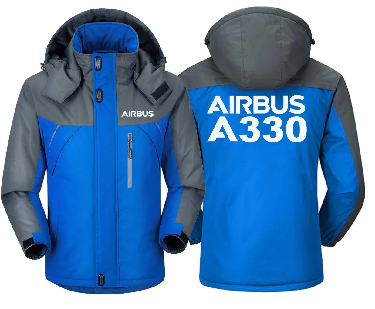 Airbus A330 Winter Coat - Water-Resistant, Snow & Wind Resistant with Utility Pocket