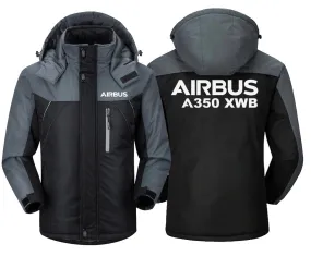 Airbus A350 XWB Winter Coat - Water-Resistant, Wind & Snow Resistant, Unique Design, Slim Fit