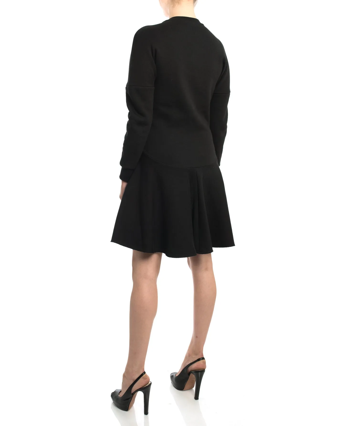 Alexander McQueen Medieval Embroidered Sweatshirt Dress - 2