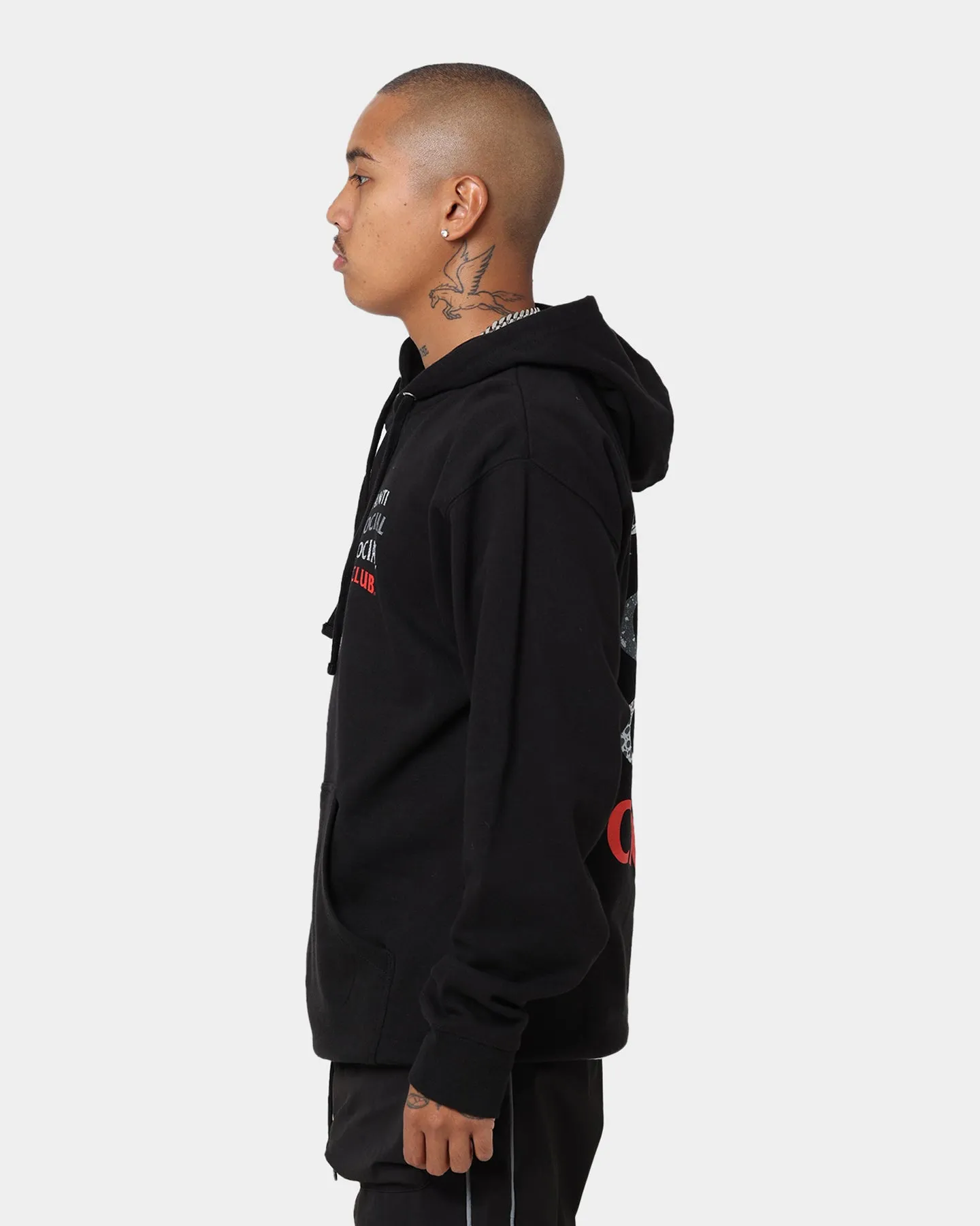 Anti Social Social Club 99 Retro IV Hoodie Black