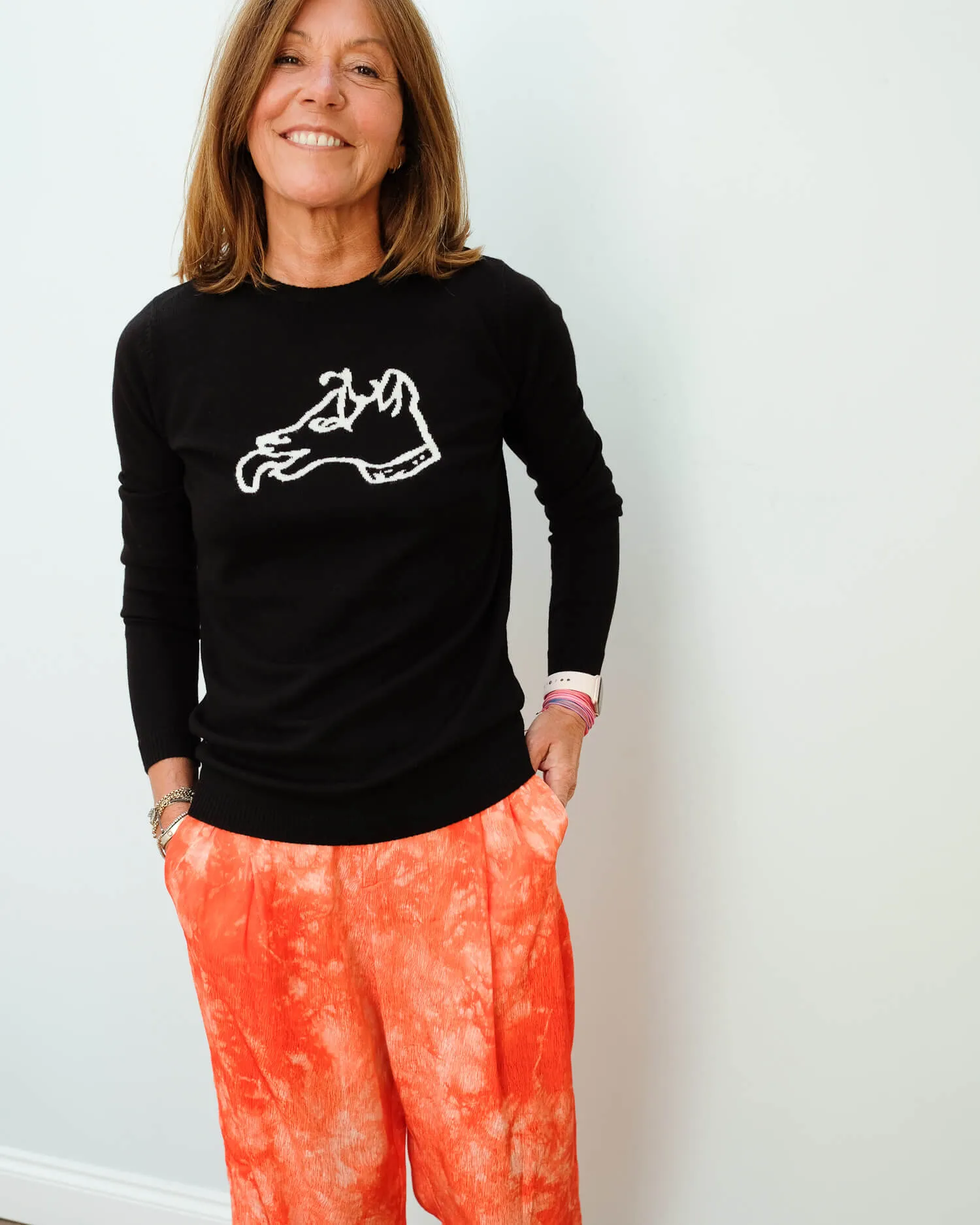 BF Dog jumper in black