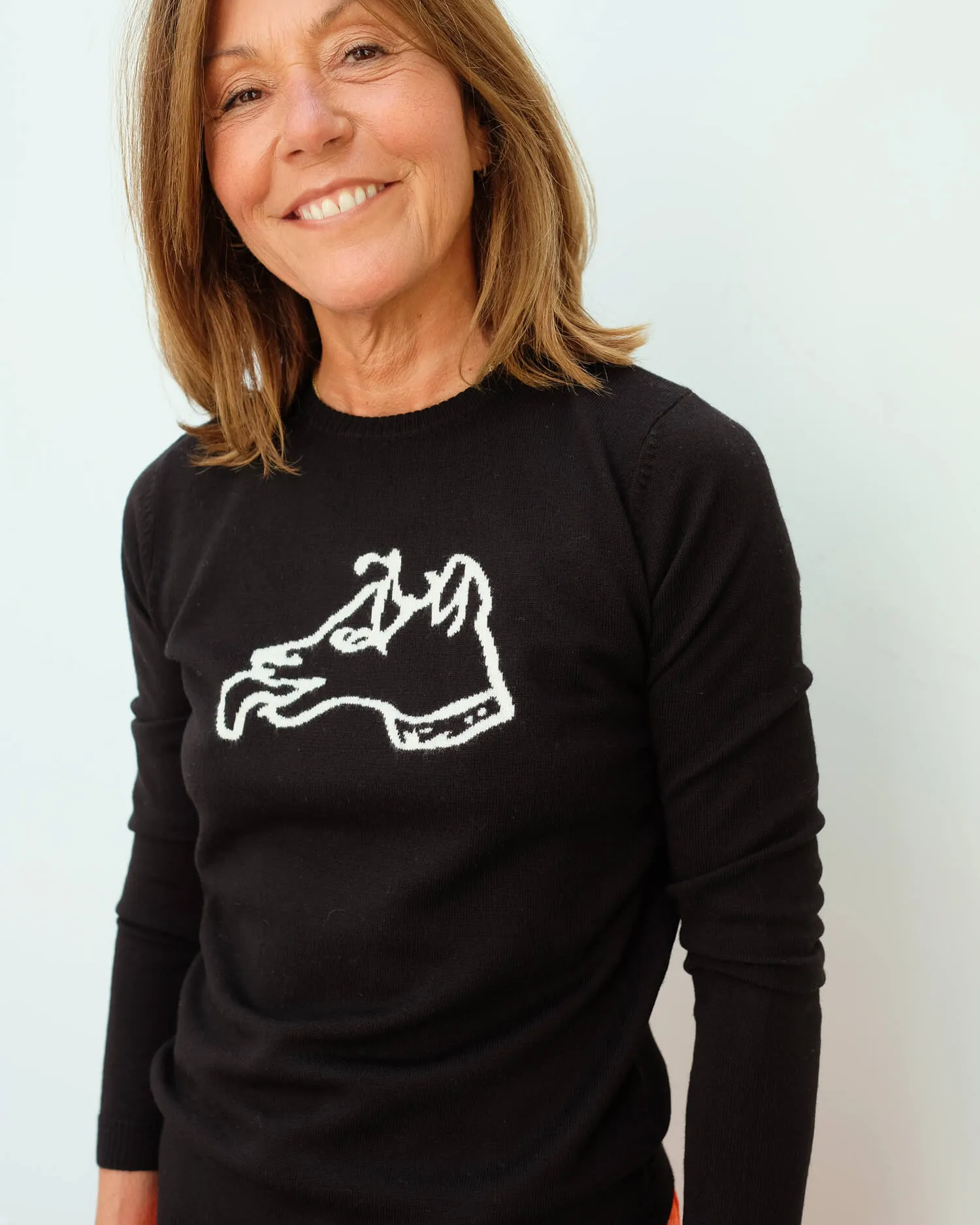 BF Dog jumper in black
