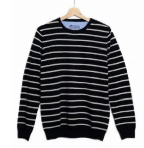Bow & Arrow Navy Breton Stripe