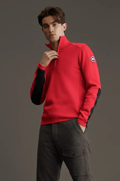 CANADA GOOSE - STORMONT 1/4 ZIP SWEATER