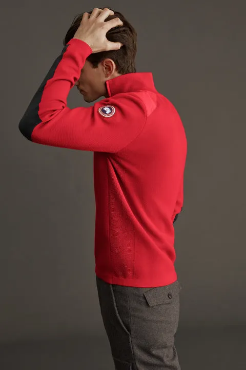 CANADA GOOSE - STORMONT 1/4 ZIP SWEATER