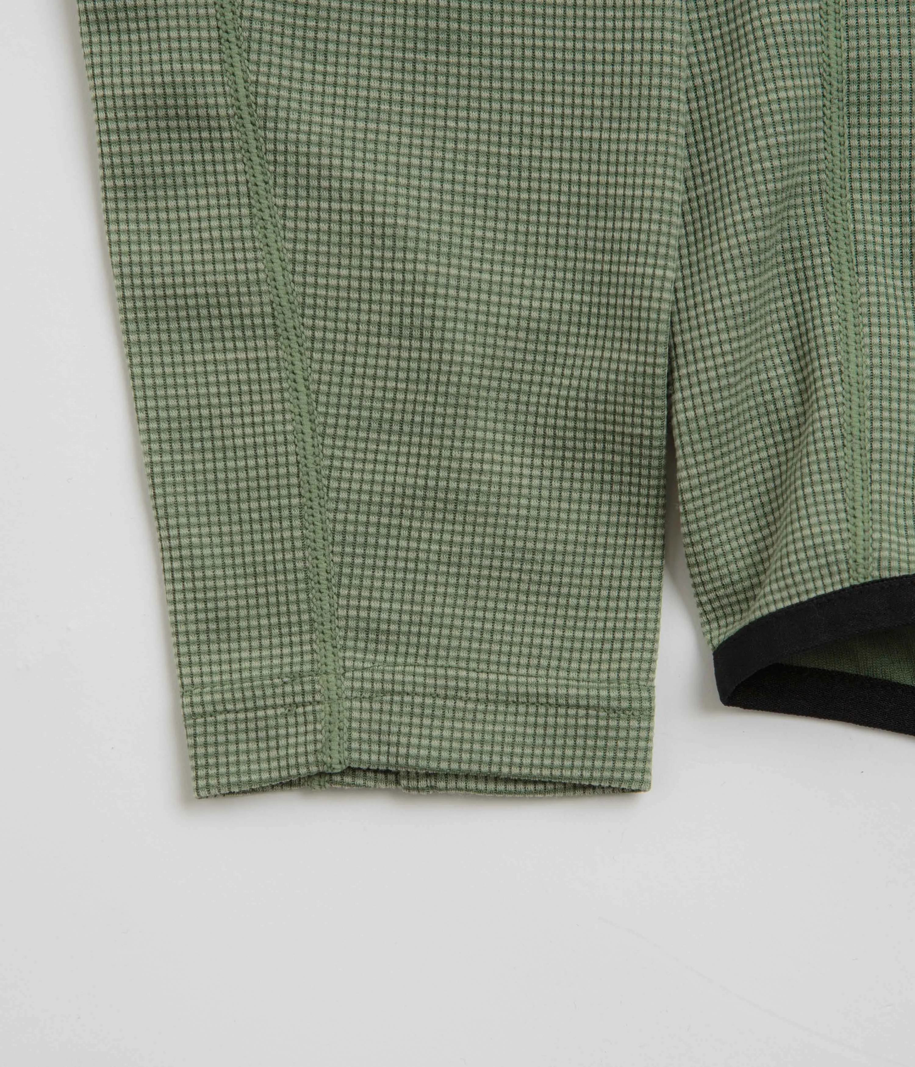 Cayl Live Wool Mix Half Zip Sweatshirt - Green