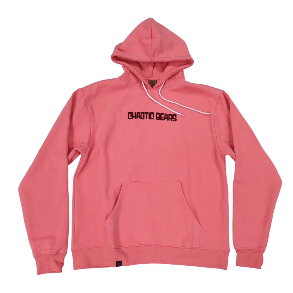 Chaotic Bears Pink Hoodie