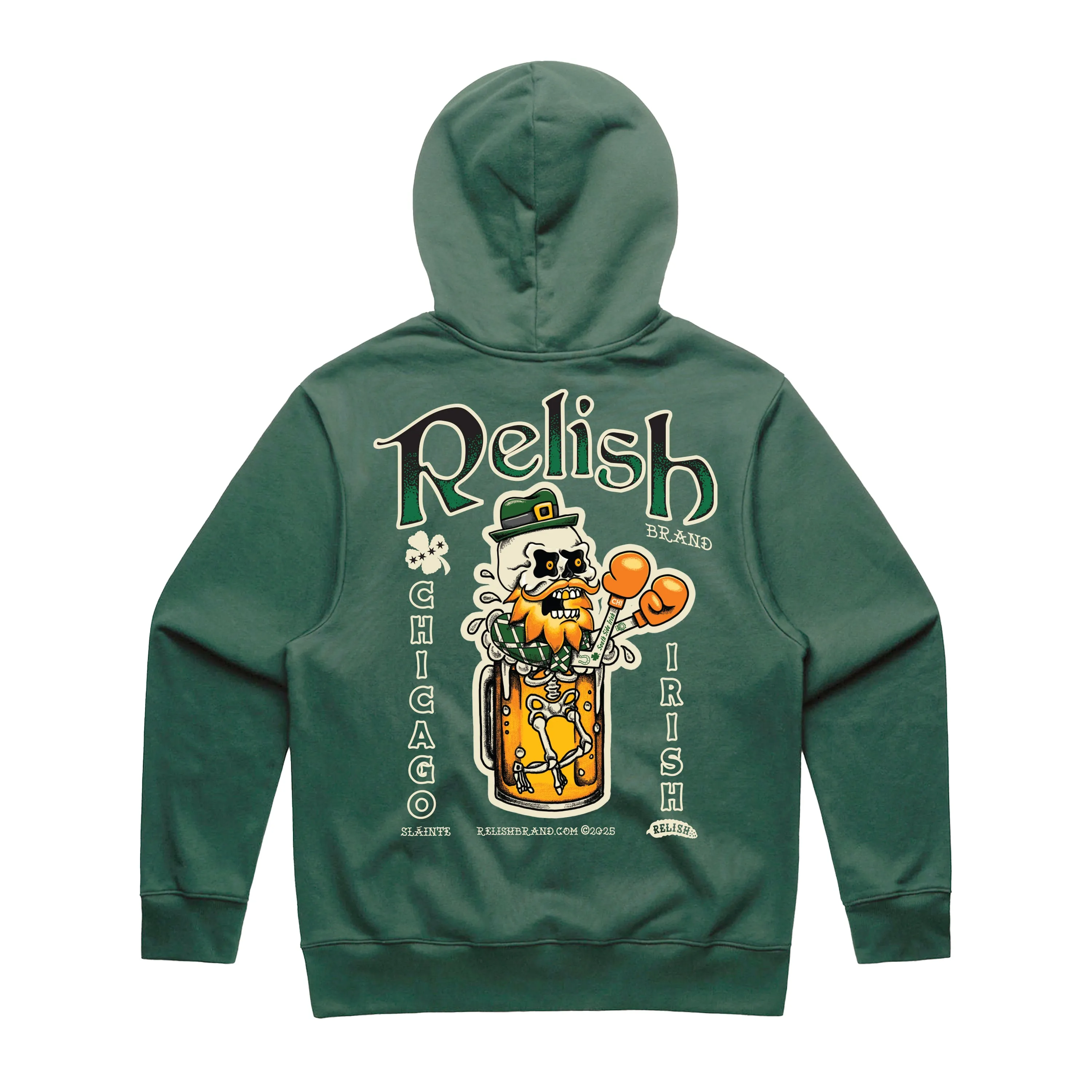 Chi-Irish 2025 Pullover Hoodie - Green