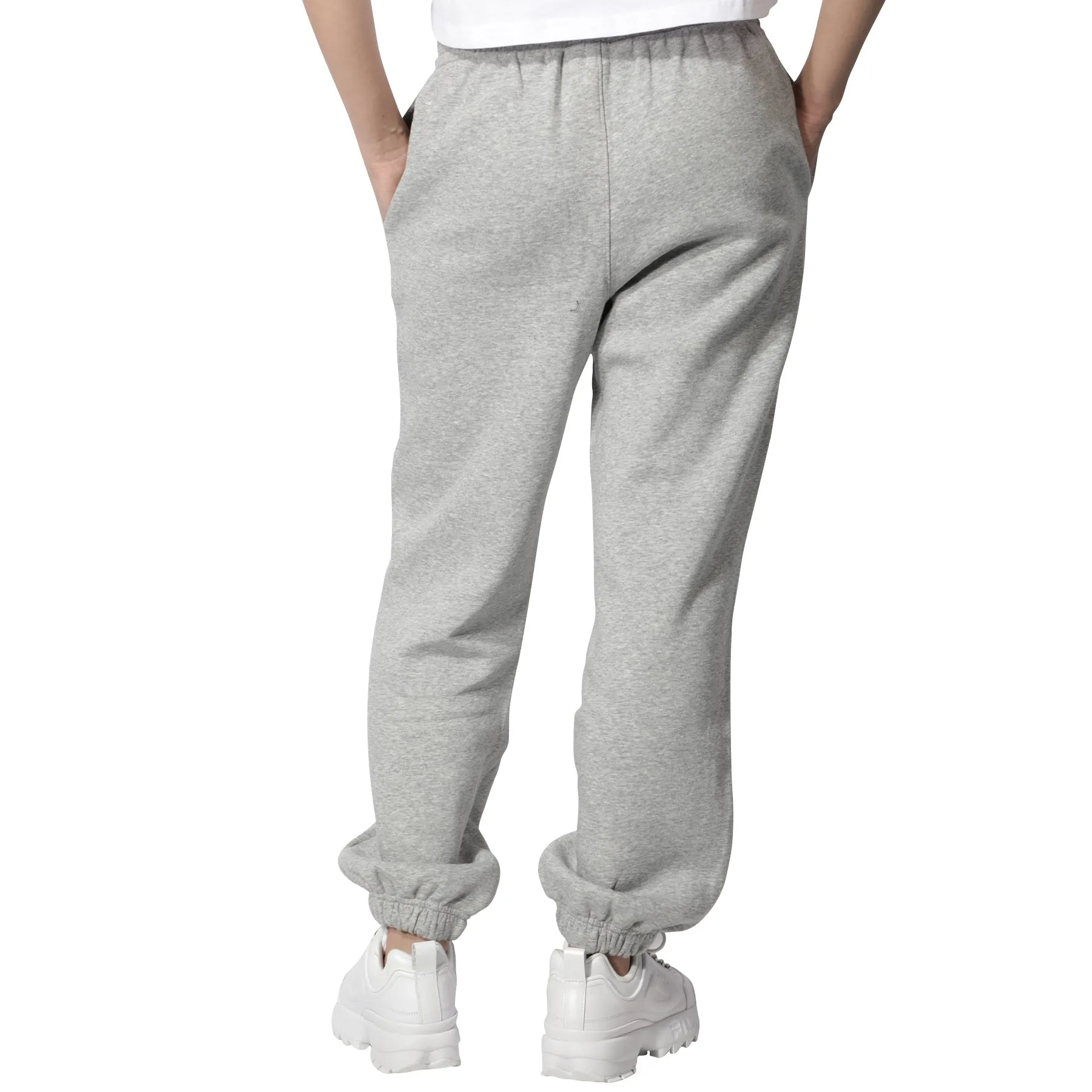Classic Fleece Lassie Jogger Sweatpants - Heather Grey