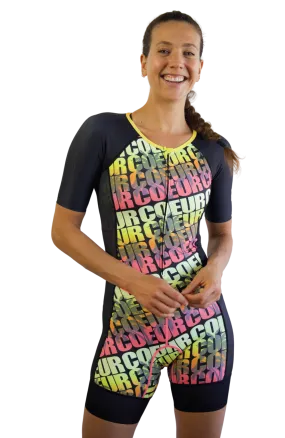 Coeur | Sleeved One Piece Triathlon Suit | Women's
