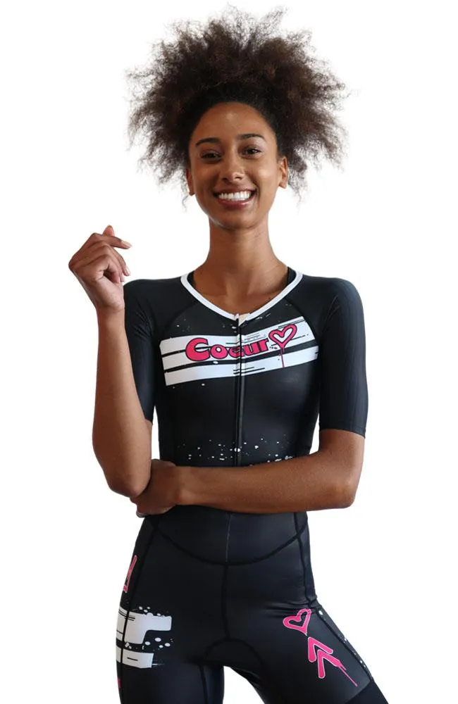 Coeur | Sleeved One Piece Triathlon Suit | Women's