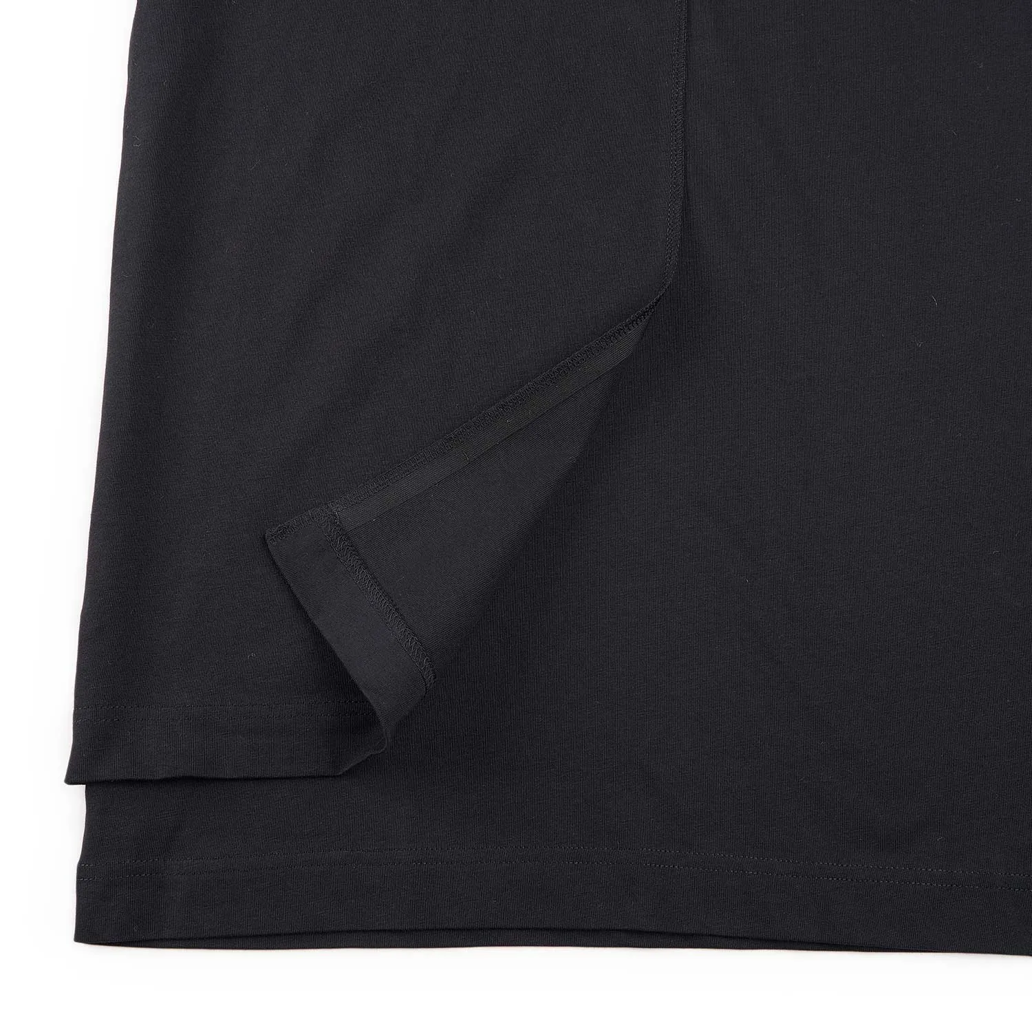 comme des garçons shirt knit t-shirt (black)