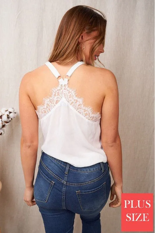 Curvy White Off Bodysuit