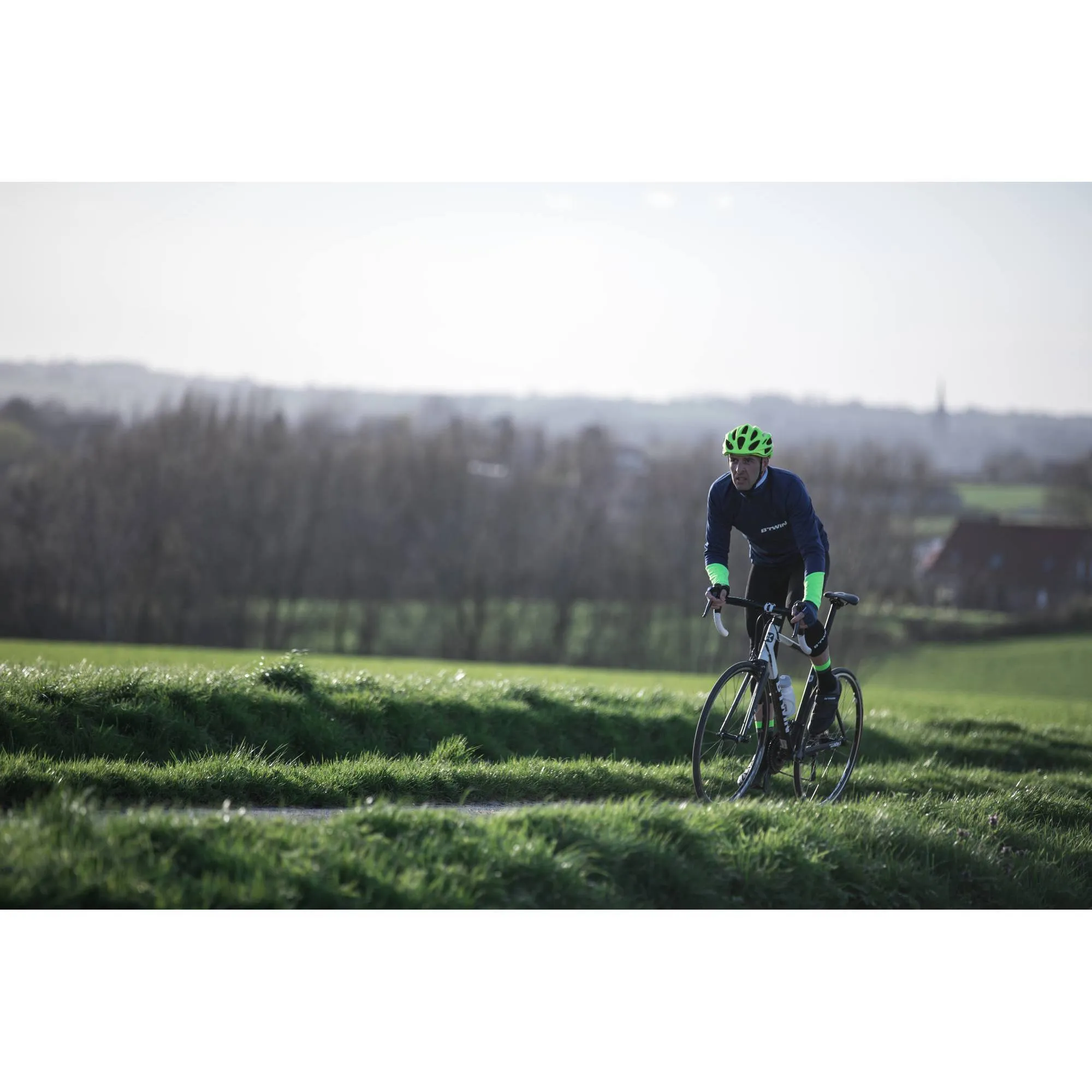 Cycling Long-Sleeved Jersey 500
