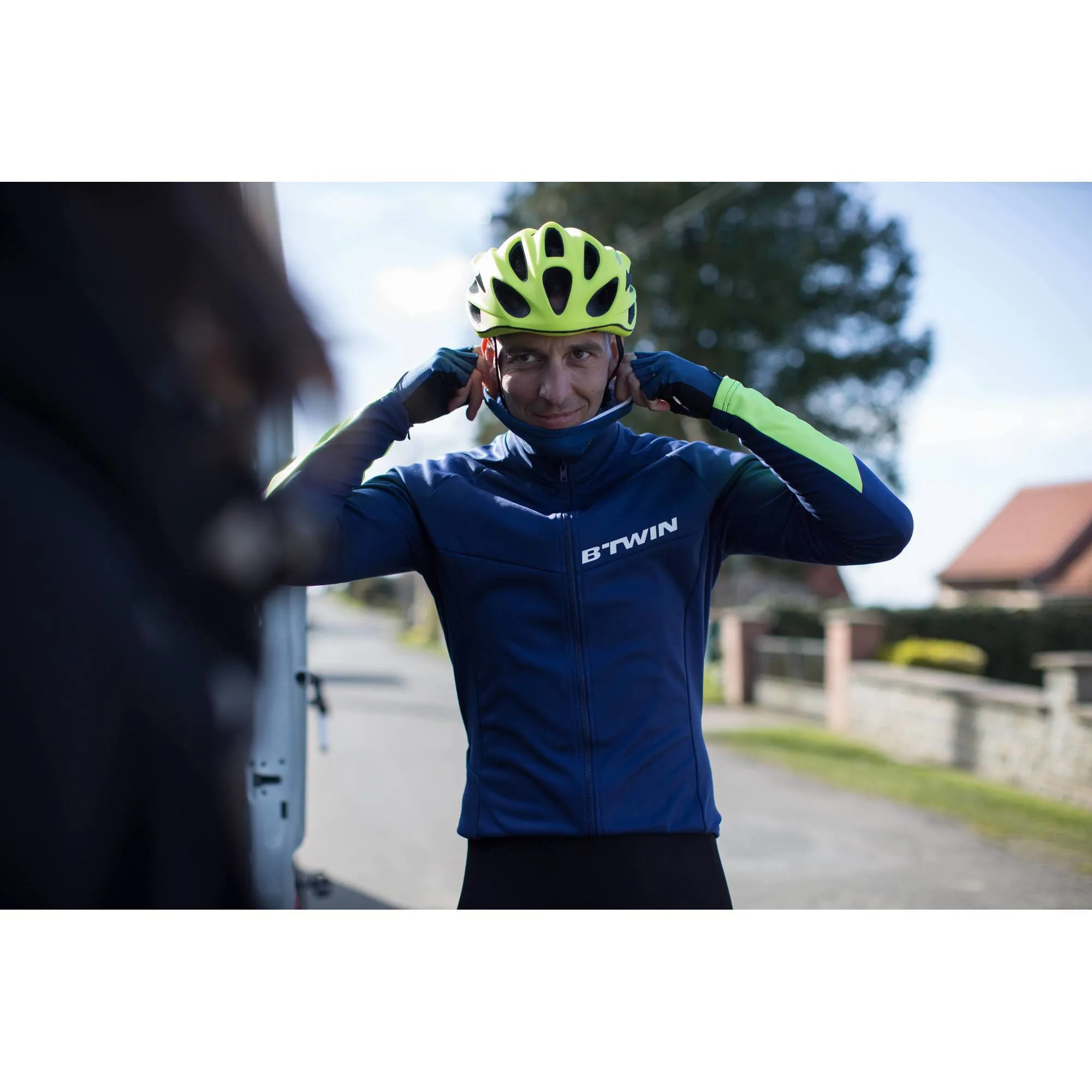 Cycling Long-Sleeved Jersey 500