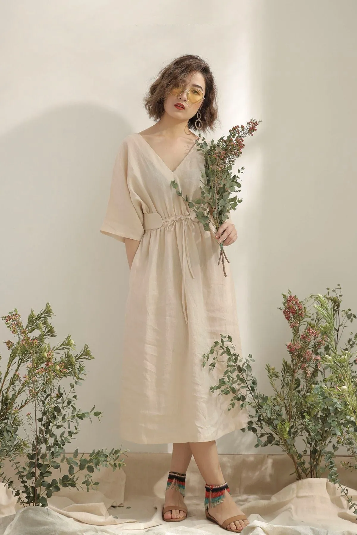 Dakota Linen Dress