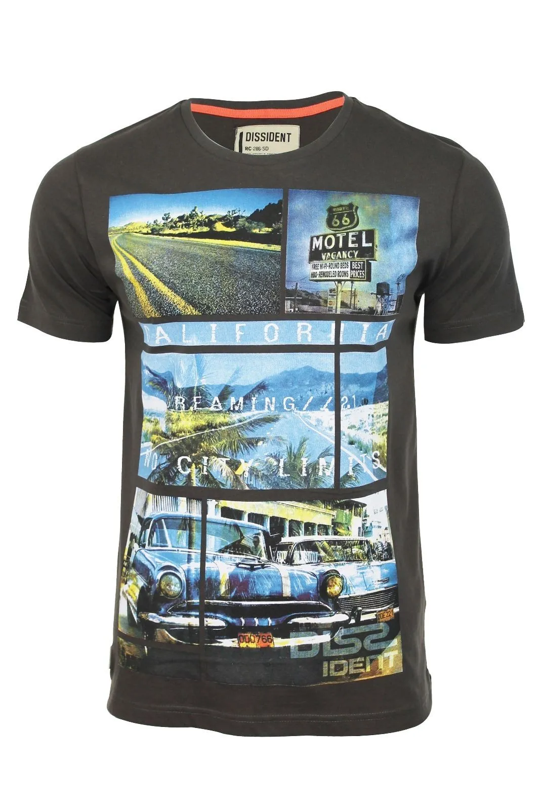 Dissident Cali Dreaming Grey T-Shirt