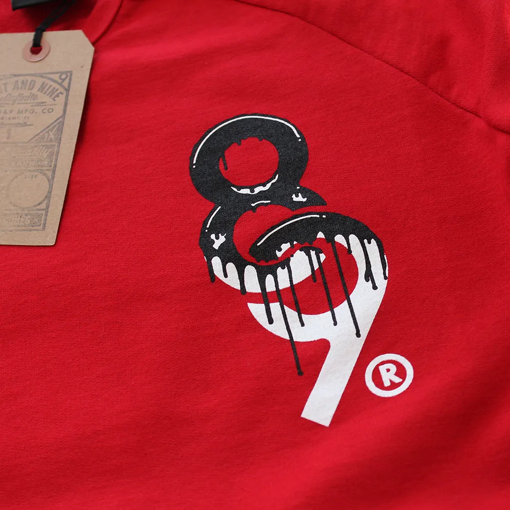 Drip Keys Red Hooded Sweatshirt
