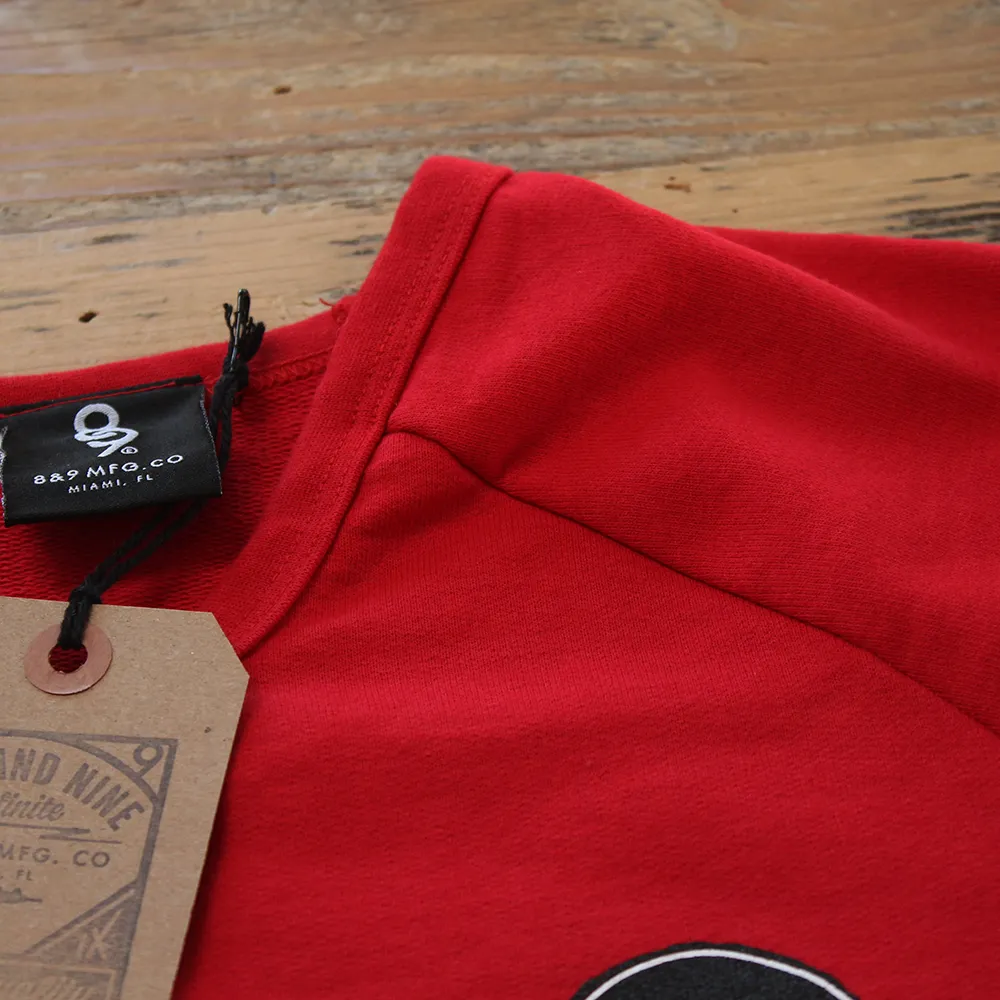 Drip Keys Red Hooded Sweatshirt