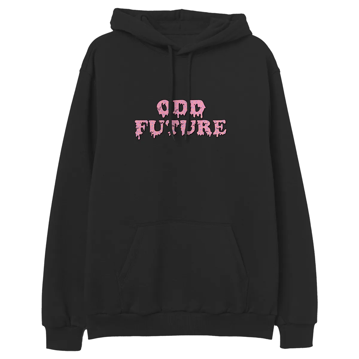 Drip Logo Hoodie - Black
