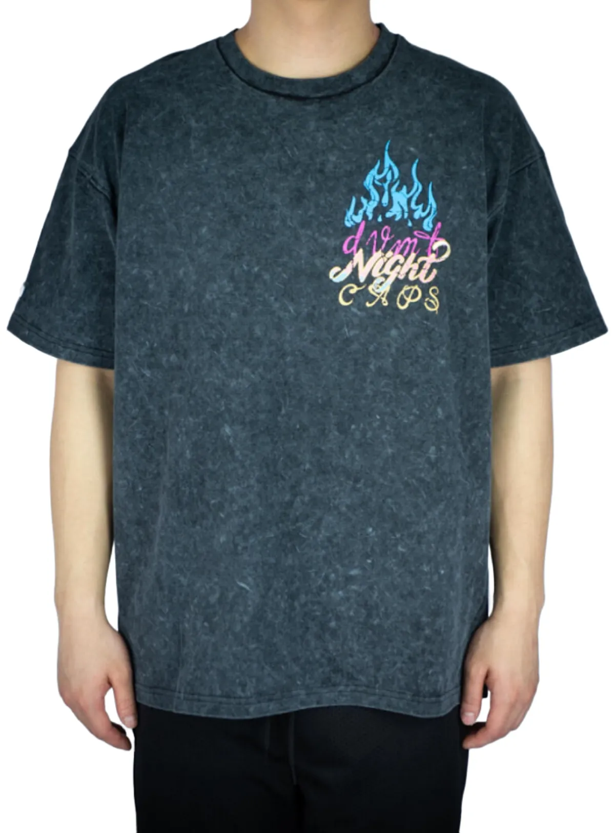 DVMT T-Shirt - Night Caps - Acid Black - 741-172