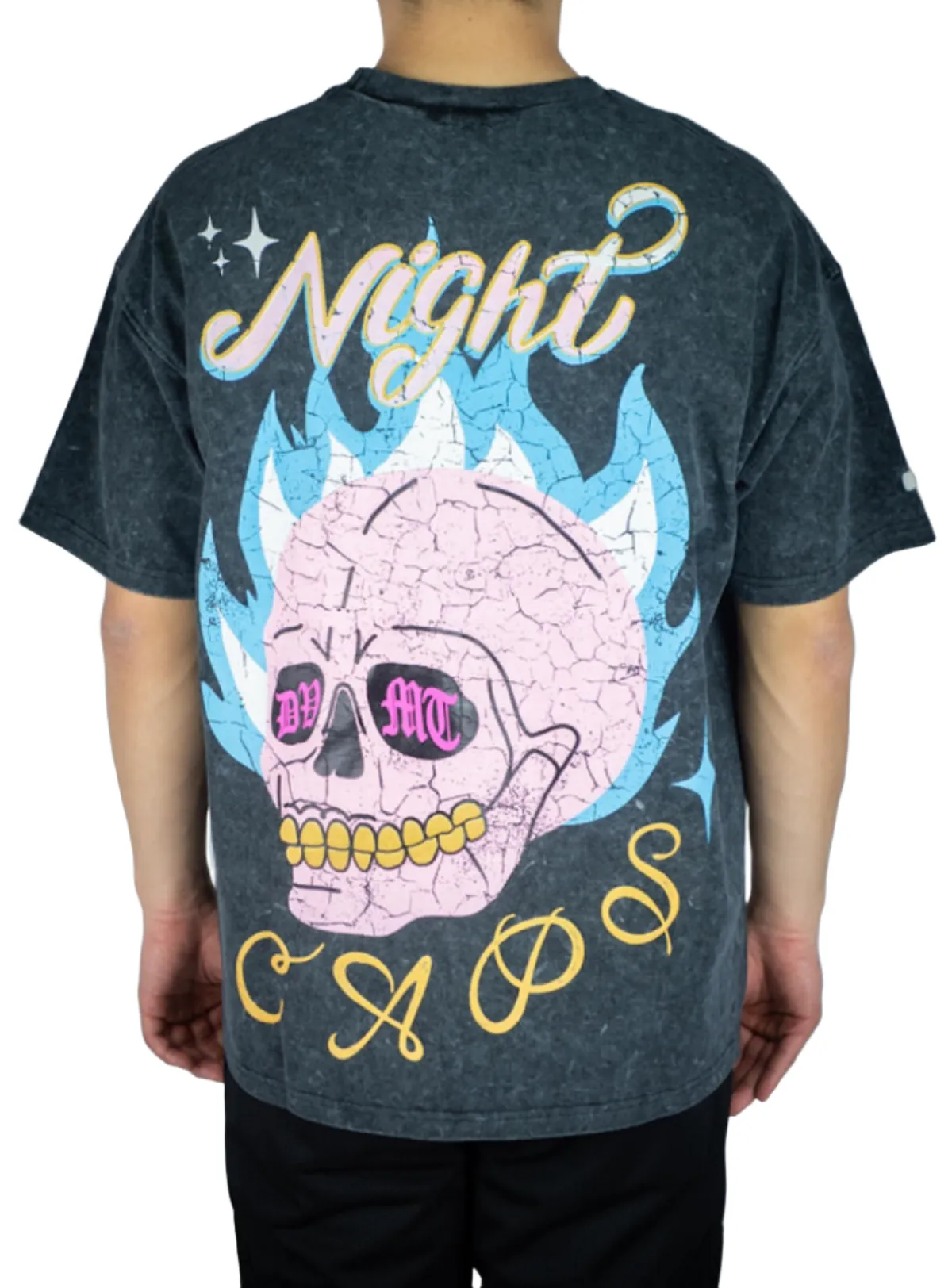 DVMT T-Shirt - Night Caps - Acid Black - 741-172
