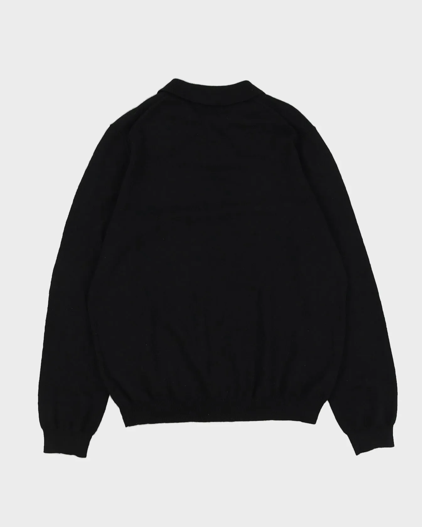 Eddie Bauer Black Knitted Jumper - L