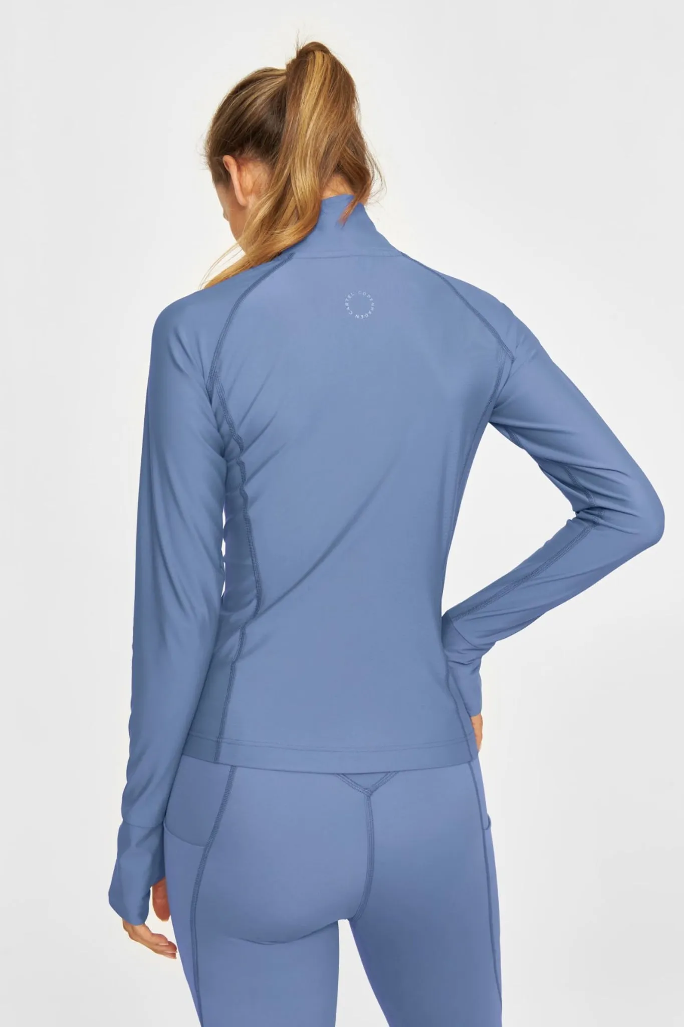 Elevate Long-Sleeve Slim-Fit Top Statement Bay