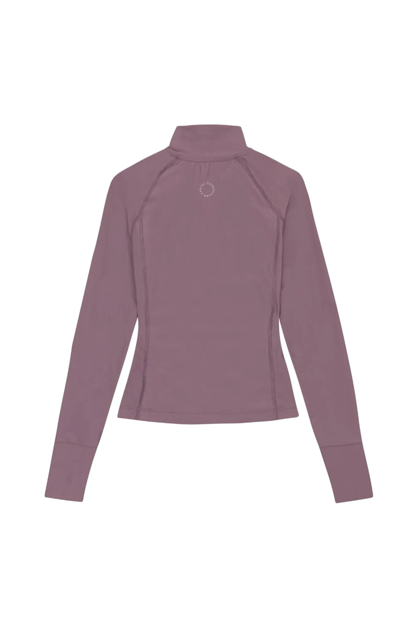 Elevate Long-Sleeve Slim-Fit Top Statement Plum