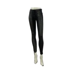 Elie Tahari Denim Jeans Snakeskin Fade Gray Size 26 SKU 000016