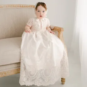 Elizabeth Christening Gown & Bonnet