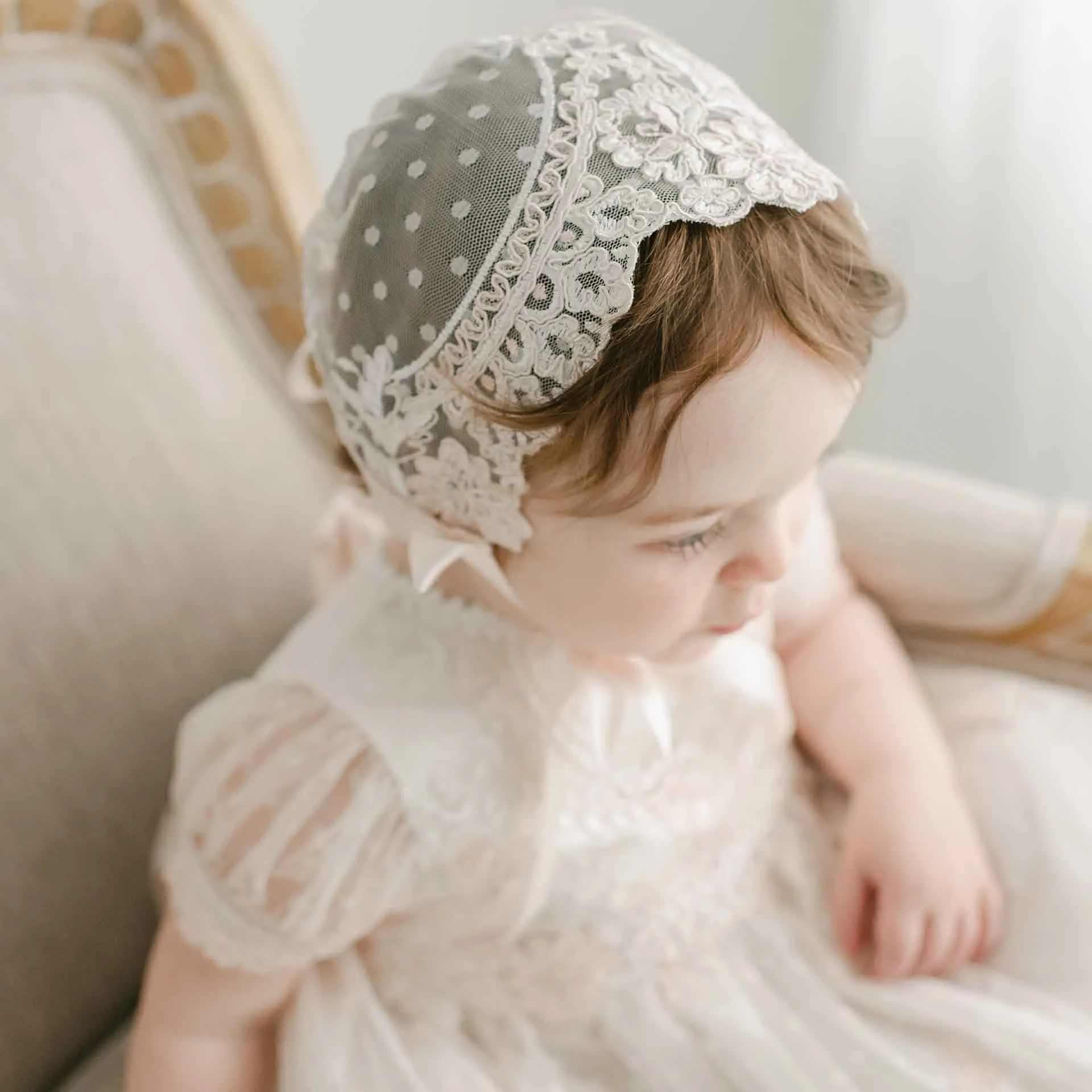 Elizabeth Christening Gown & Bonnet