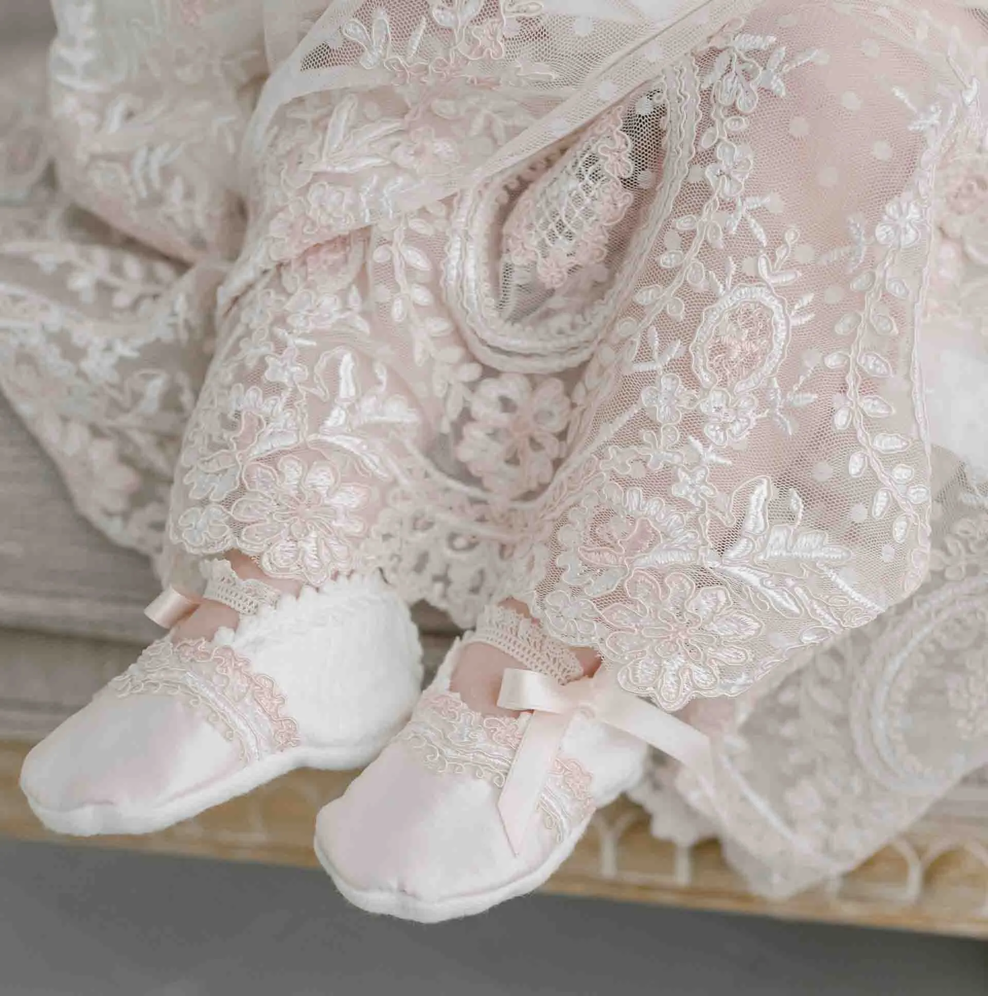 Elizabeth Christening Gown & Bonnet