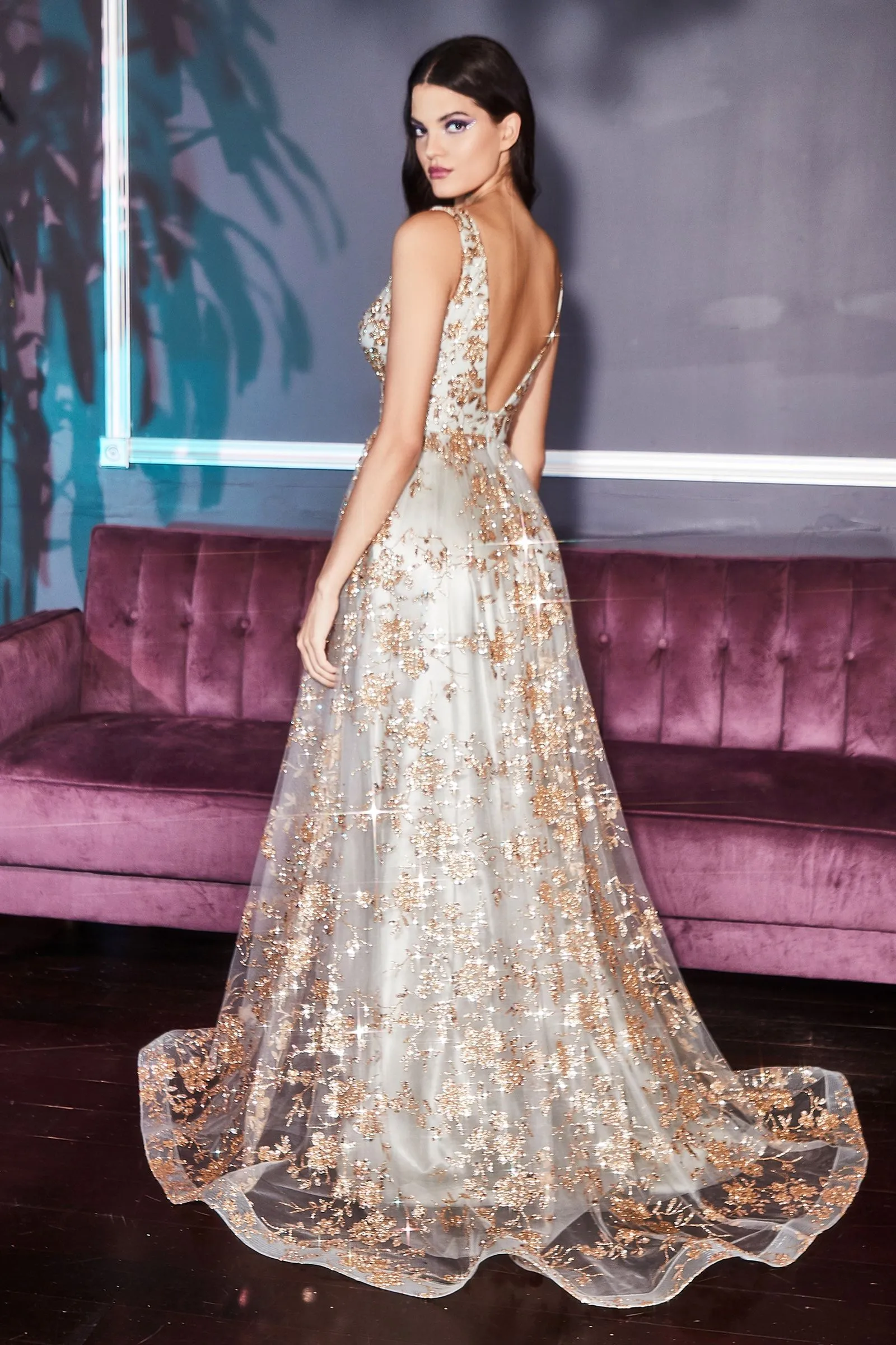 Embellished ballgown