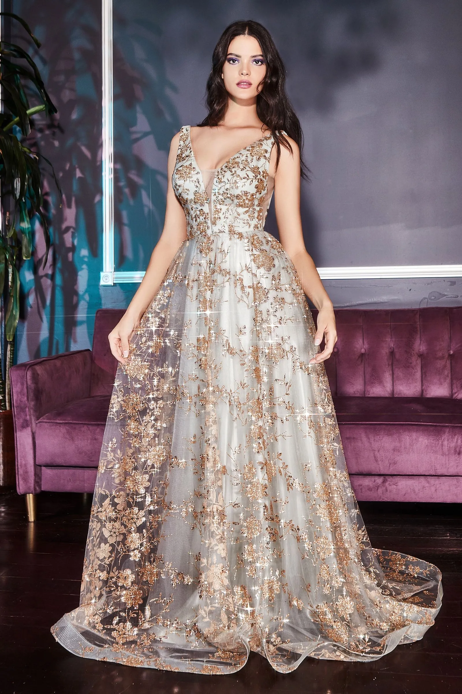 Embellished ballgown