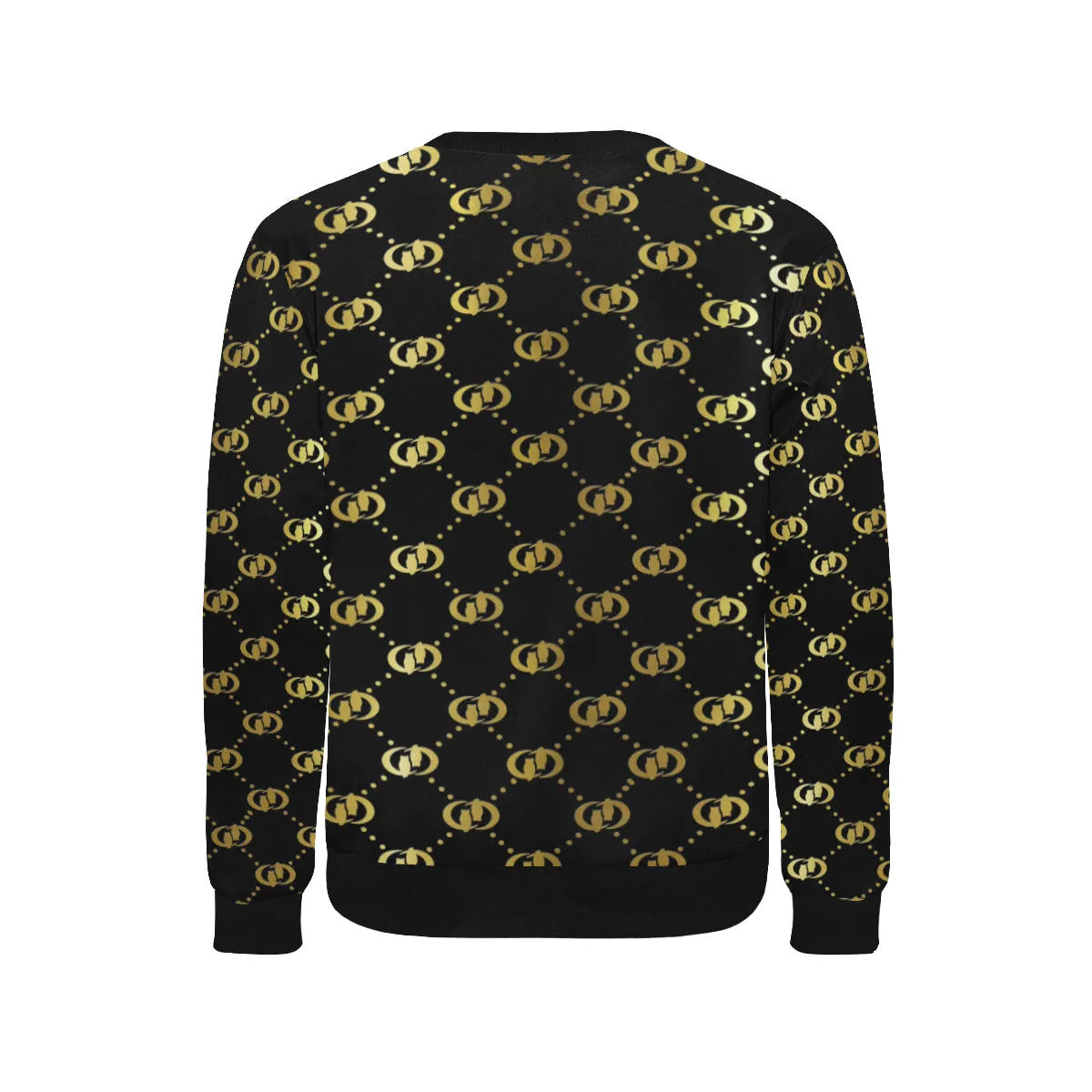 EXCELLENCE BLCCGLD Men's Rib Cuff Crew Neck Sweatshirt