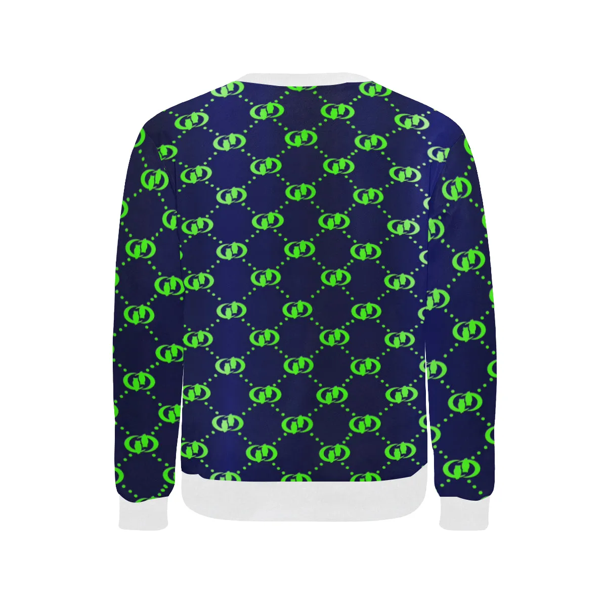 EXCELLENCE BLSKNK Men's Rib Cuff Crew Neck Sweatshirt