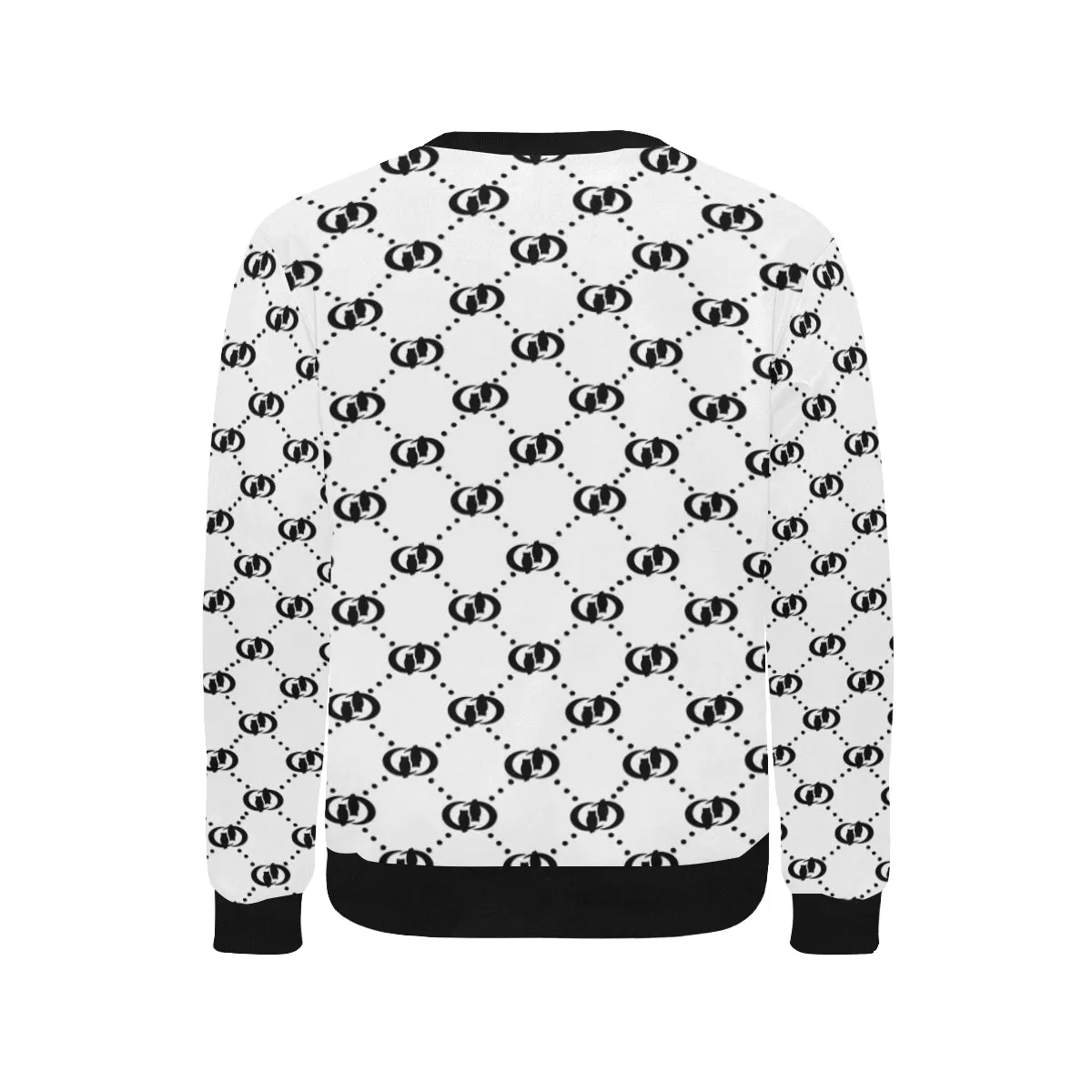 EXCELLENCE Men's Rib Cuff Crew Neck Sweatshirt