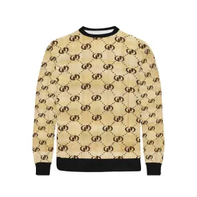 EXCELLENCE NILE Men's Rib Cuff Crew Neck Sweatshirt