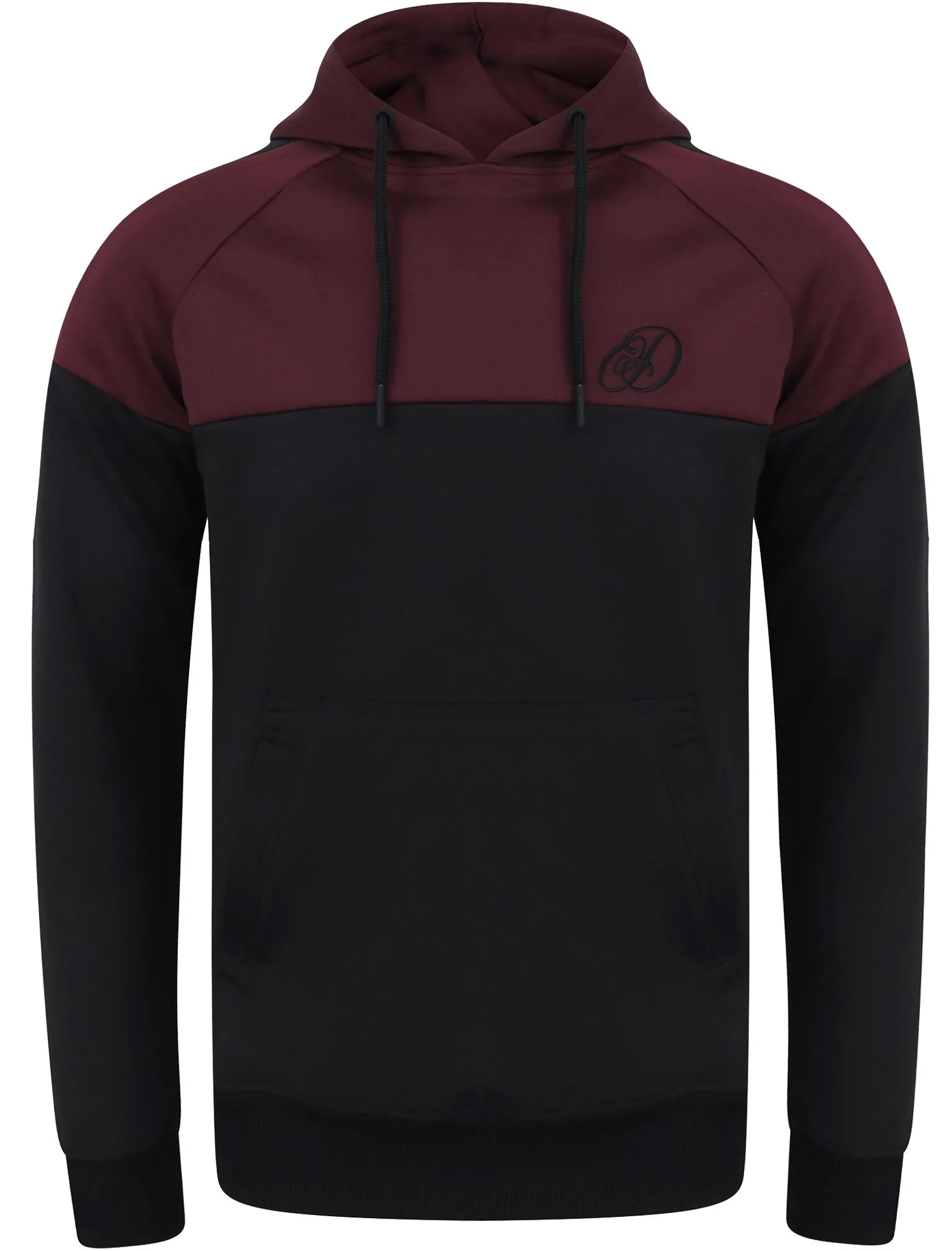 Filson Colour Block Pullover Tricot Hoodie In Winetasting - Dissident
