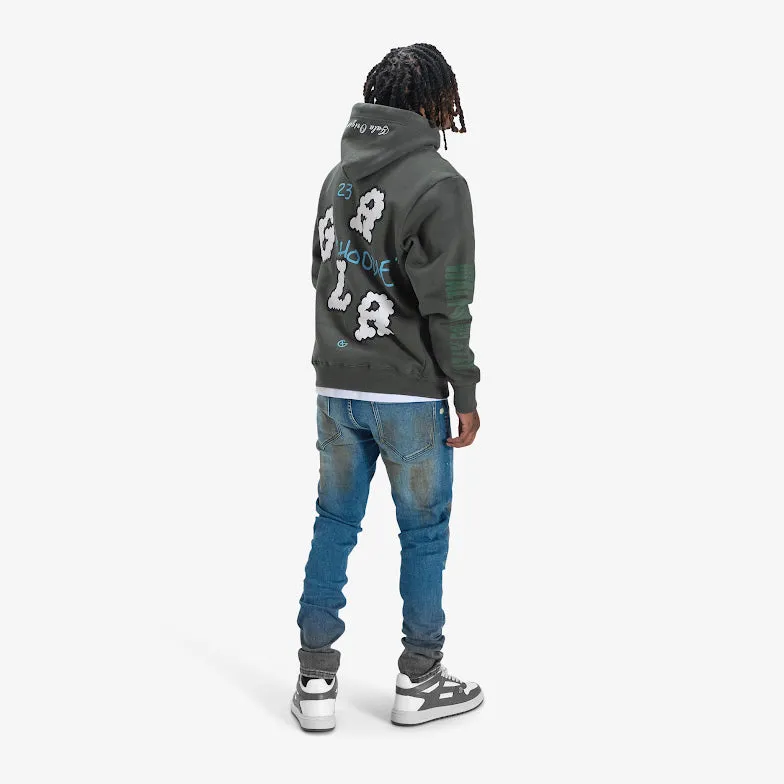 FLOATING HOODIE (FOREST GREEN)